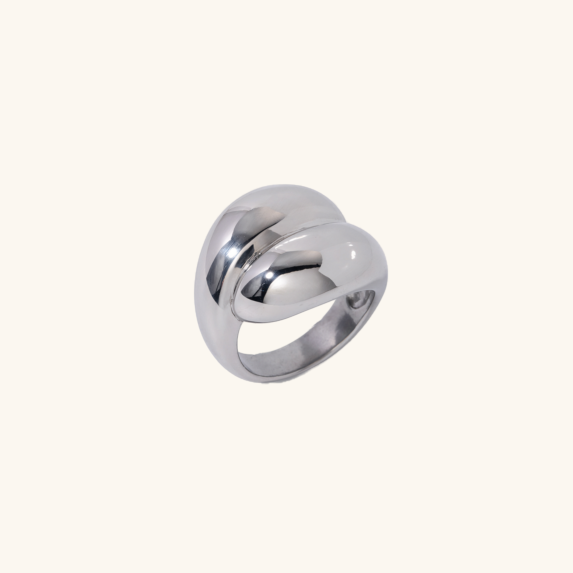 Twisted Band Gold Ring | Ethically Sourced 18k Gold-Plated Durable Design 3