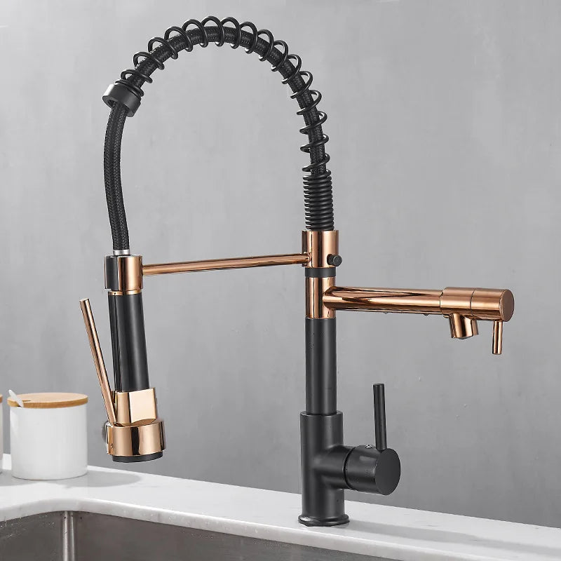 Two-Way Faucet Connector | Compact Dual Outlet for Kitchen Efficiency 3