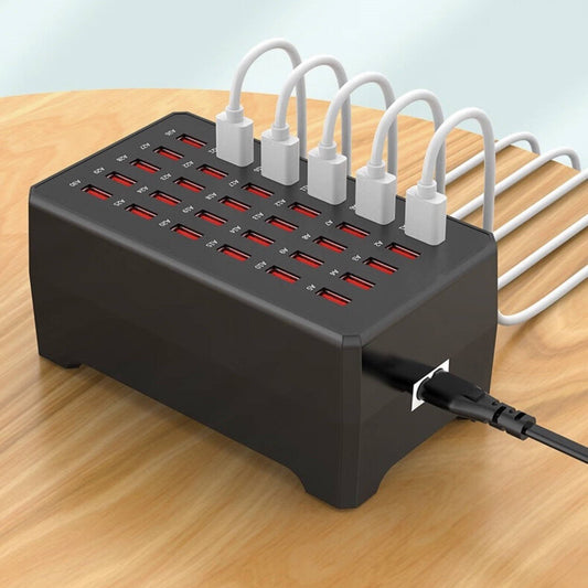 USB Charging Station | 30 Ports for Fast Simultaneous Charging 0