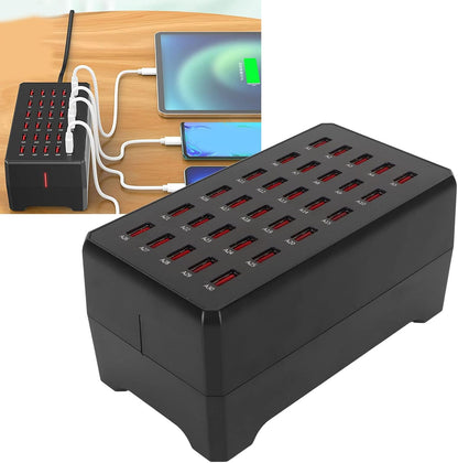 USB Charging Station | 30 Ports for Fast Simultaneous Charging 1