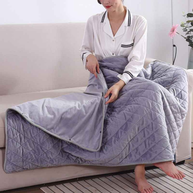 USB Heated Blanket | Portable Electric Throw with Adjustable Heat Levels 0