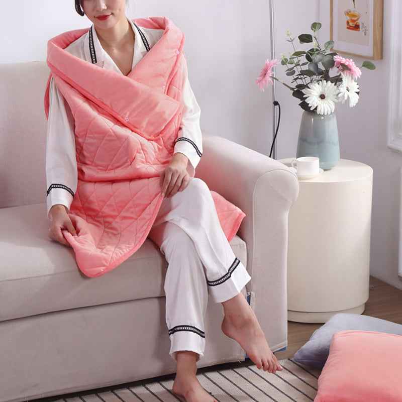 USB Heated Blanket | Portable Electric Throw with Adjustable Heat Levels 10