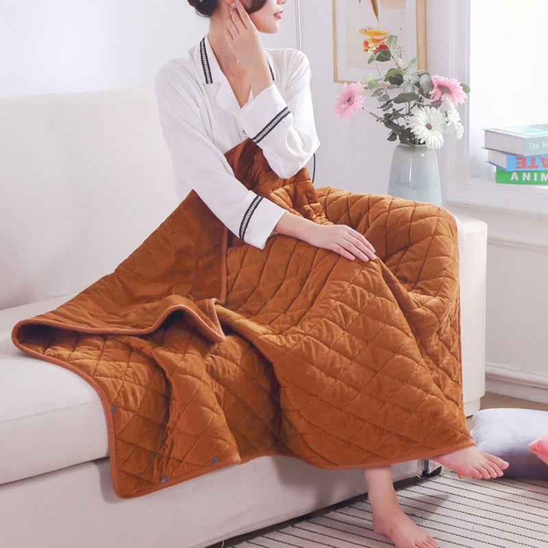 USB Heated Blanket | Portable Electric Throw with Adjustable Heat Levels 8