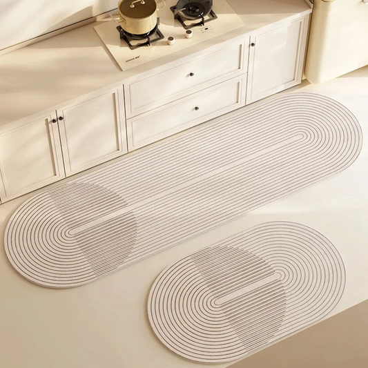 Ultra-Absorbent Kitchen Mat with Anti-Slip Backing | QuickDry Kitchen Rugs 0