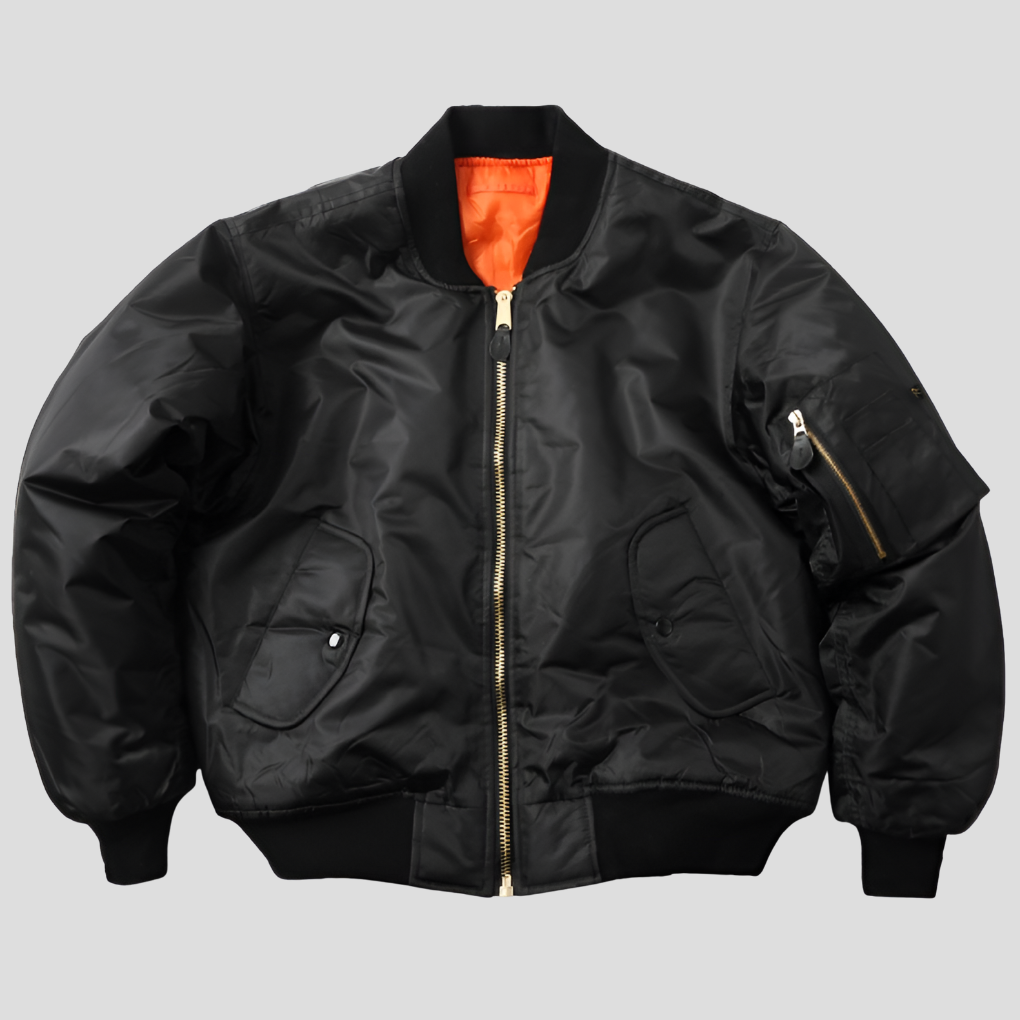 Unisex Bomber Jacket | Durable Polyester with Ribbed Finishes 10