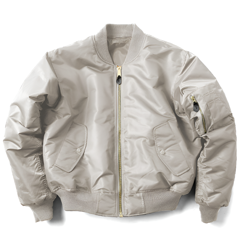 Unisex Bomber Jacket | Durable Polyester with Ribbed Finishes 5