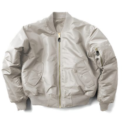 Unisex Bomber Jacket | Durable Polyester with Ribbed Finishes 5