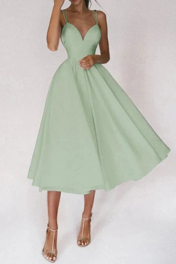 V-Neck Strappy Dress | Elegant Summer Dress with Adjustable Straps 8