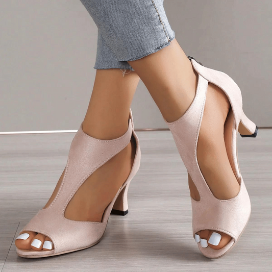 VALENTINA | Orthopädische Pumps mit offener Spitze