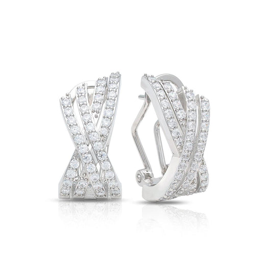 Boucles d'oreilles Tresse
