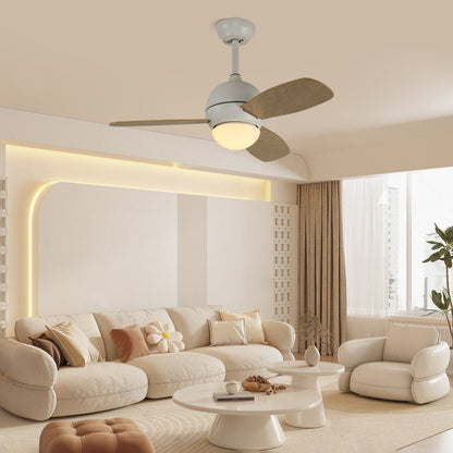 Vento | Modern Ceiling Fan Light with LED and Variable Frequency Motor 3
