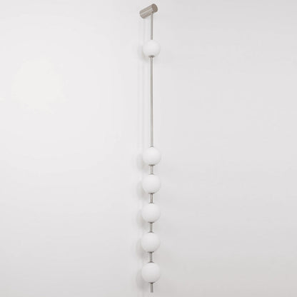 Vertical Balls Wall Lamp | Elegant Brass Sconce with Adjustable Height 17