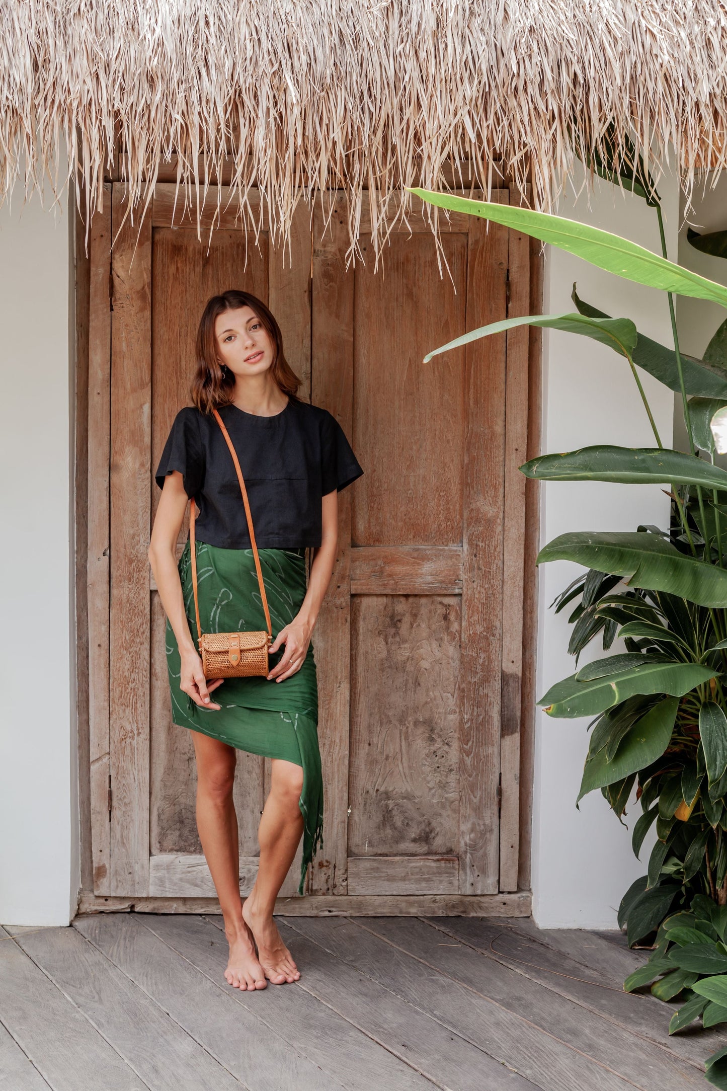Diah Rattan Purse