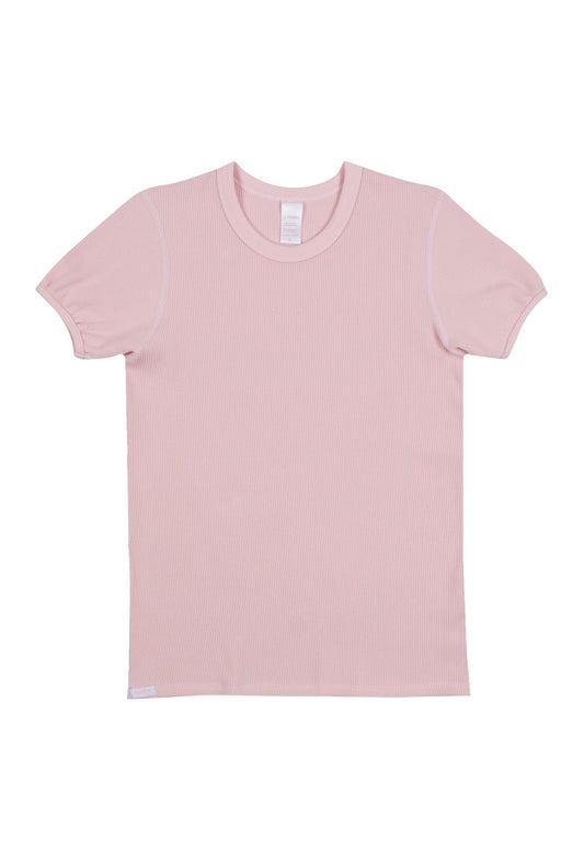 Maglietta termica surplus in cotone biologico - Quarzo rosa