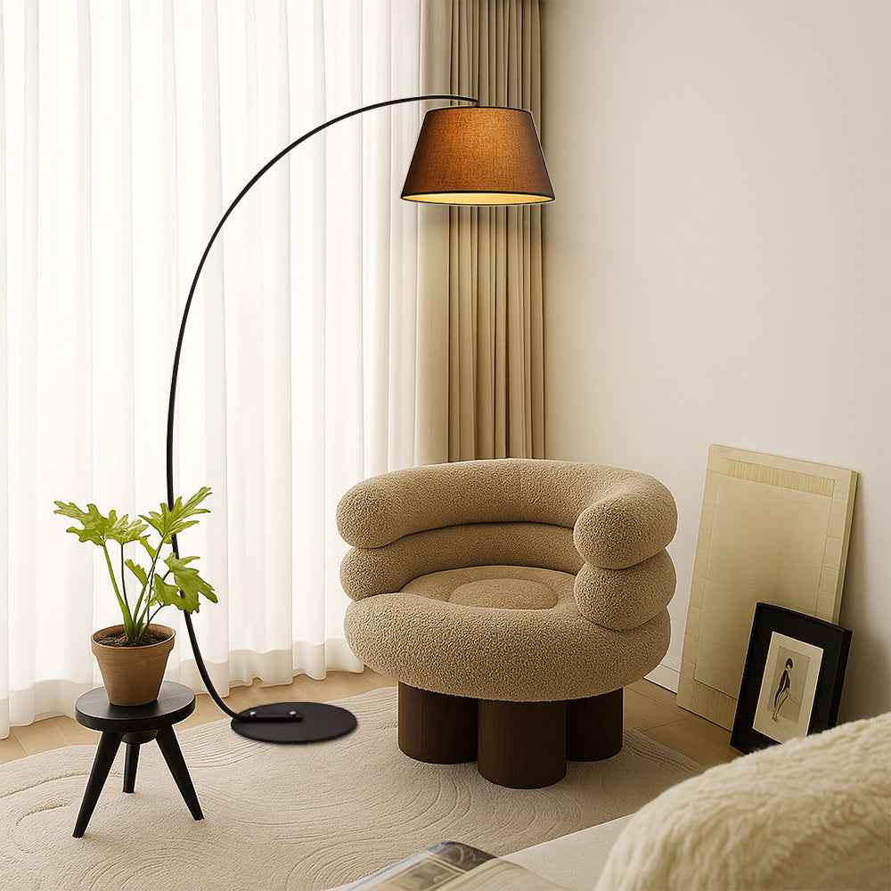 Vintage Floor Lamp | Elegant Arc Design with Adjustable Height 1