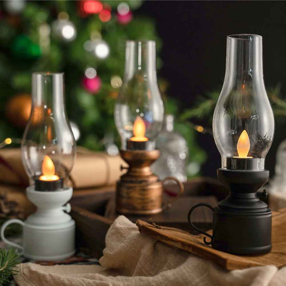 Vintage LED Candle Lamp | Realistic Flickering Flame Effect 1