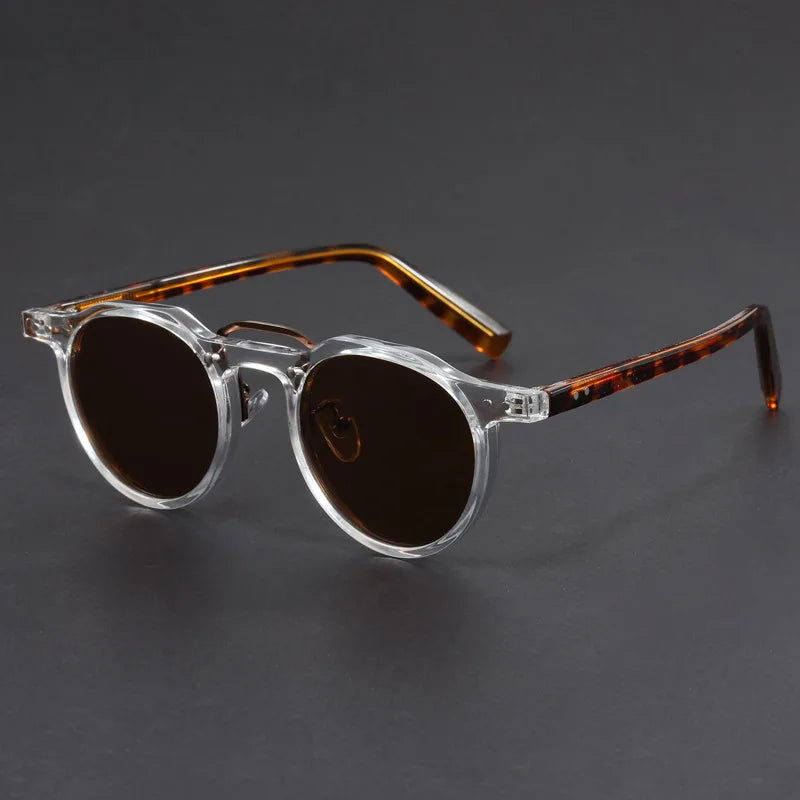 Vintage Round Sunglasses | Lightweight UV400 Protection with Polarized Lenses 0