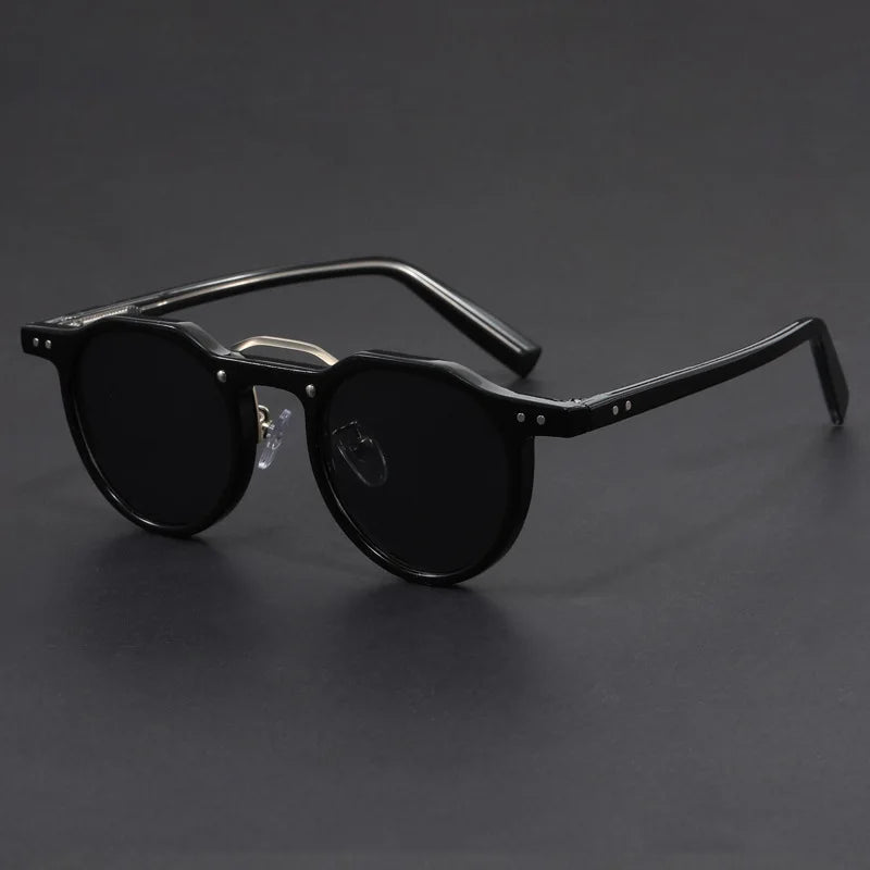 Vintage Round Sunglasses | Lightweight UV400 Protection with Polarized Lenses 10