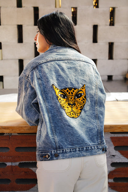 VINTAGE LEVIS DENIM JAGUAR JACKET