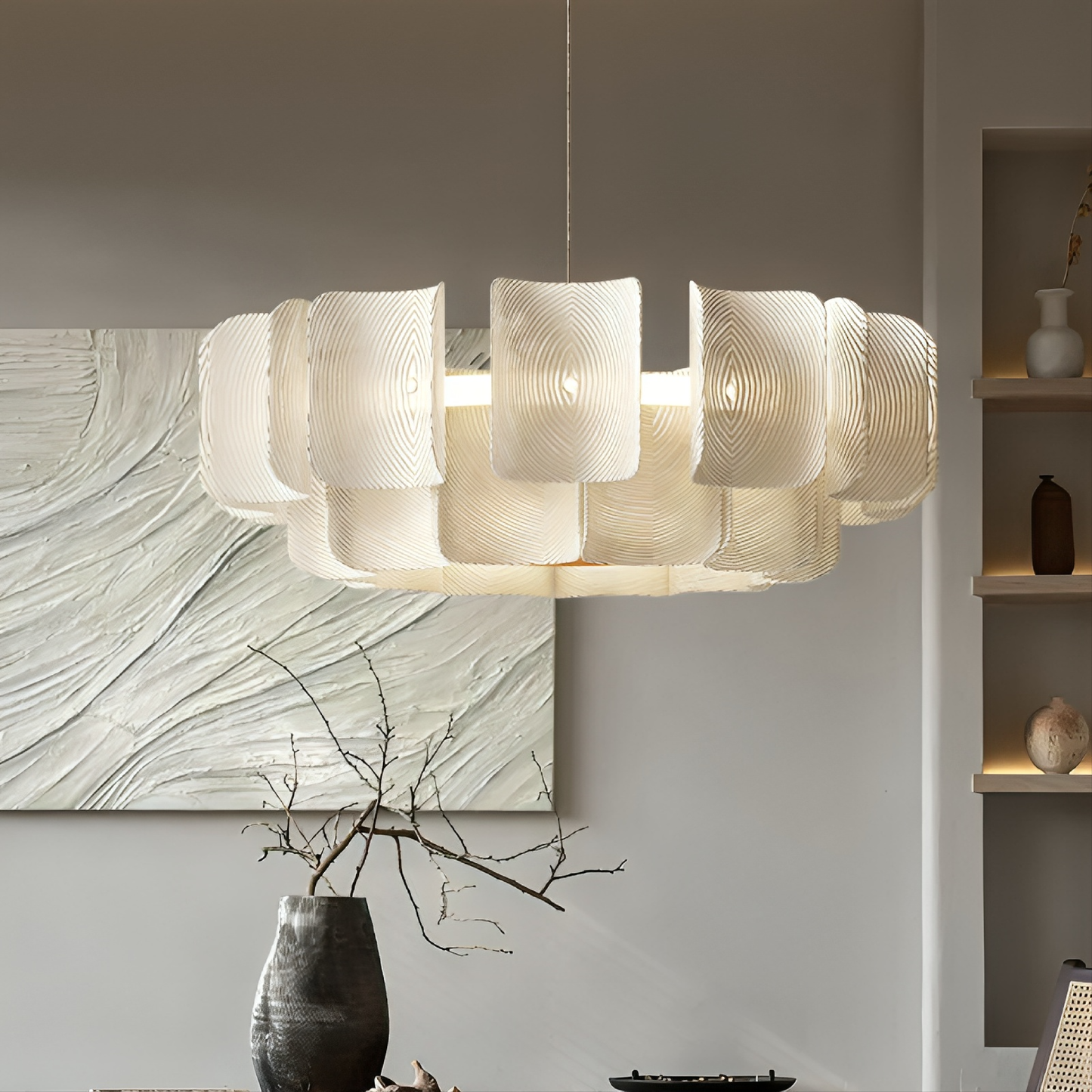 Wabi Sabi Chandelier | Elegant Bamboo Design for Modern Spaces 1