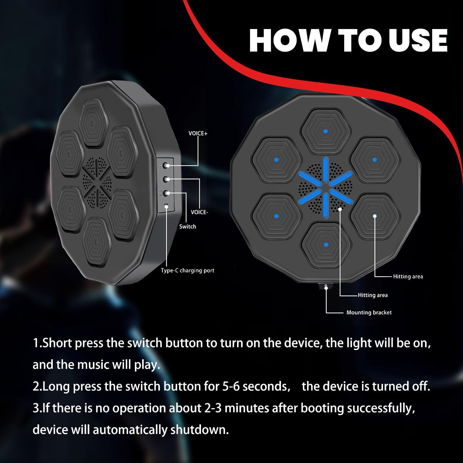 Wall-Mounted Bluetooth Boxing Trainer | Durable Fitness Machine with Real-Time Tracking 7