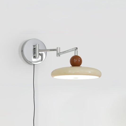 Wall Lamp | Elegant Round Sconce Light with Integrated LED 0
