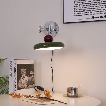 Wall Lamp | Elegant Round Sconce Light with Integrated LED 7
