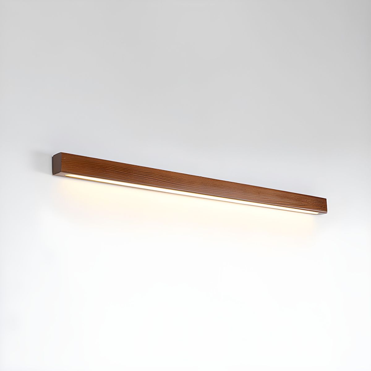 Wall Light | Dimmable LED Pine Wood Sconce for Hallways 12
