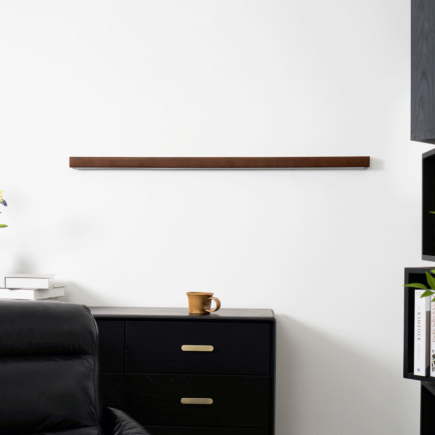 Wall Light | Dimmable LED Pine Wood Sconce for Hallways 4