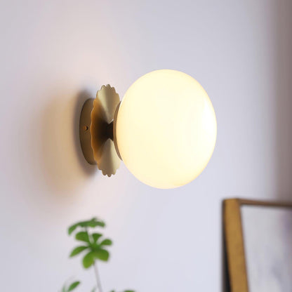 Wall Sconces | Elegant Pink Glass Diffuser with Versatile Mounting Options 3