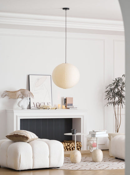 Washi Paper Pendant Lamp | Handmade Japanese Design for Kitchen Pendant Lighting 8