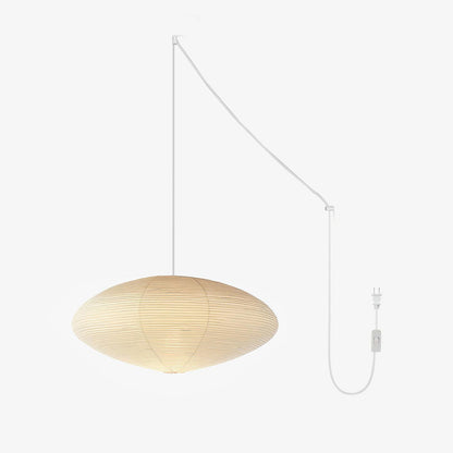 Washi Paper Pendant Light | Handcrafted Mulberry Shade for Cozy Kitchen Pendant Lighting 0