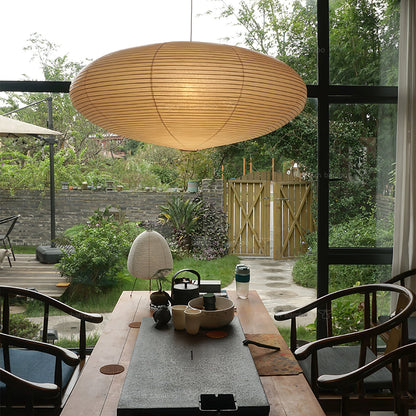 Washi Paper Pendant Light | Handcrafted Mulberry Shade for Cozy Kitchen Pendant Lighting 6