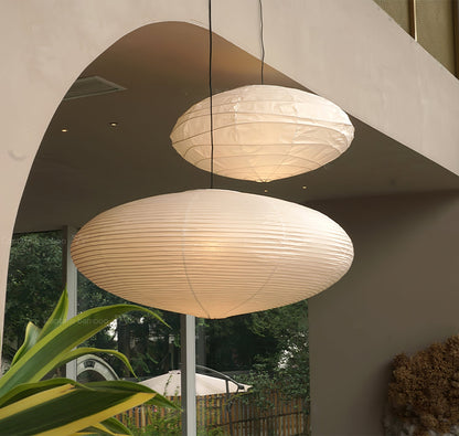 Washi Paper Pendant Light | Handcrafted Mulberry Shade for Warm Ambiance 8
