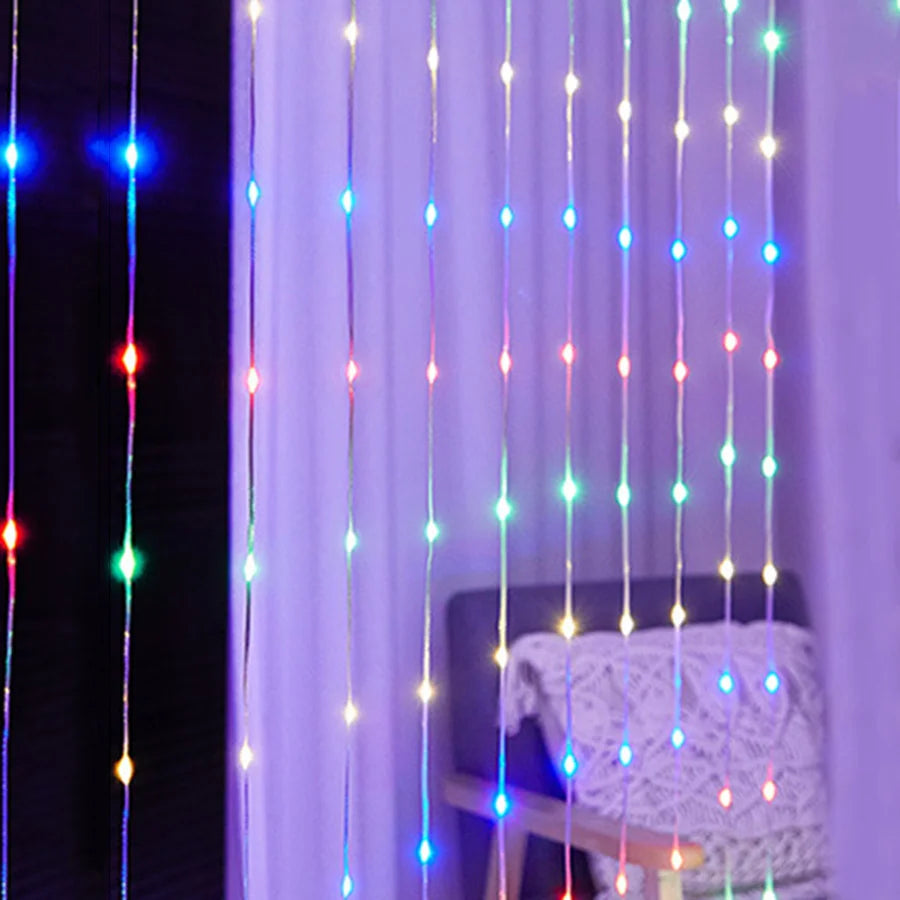 Waterfall LED Lighting | Enchanting MeteorGlow for Magical Ambiance 5