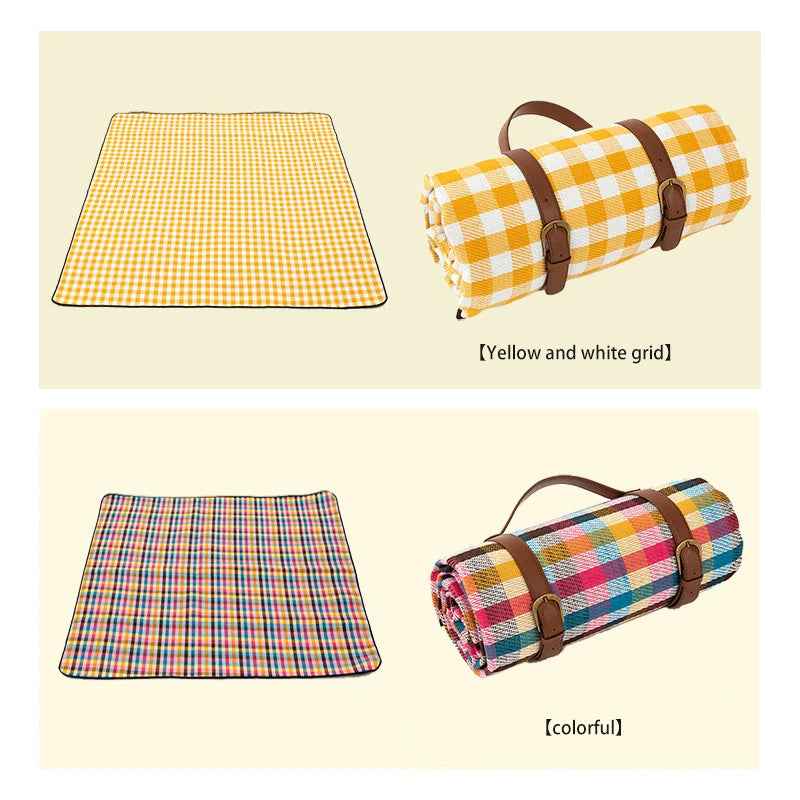 Waterproof Foldable Picnic Blanket | Stylish Plaid Mat for Outdoor Comfort 5