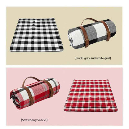 Waterproof Foldable Picnic Blanket | Stylish Plaid Mat for Outdoor Comfort 6