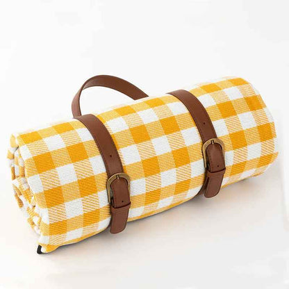 Waterproof Foldable Picnic Blanket | Stylish Plaid Mat for Outdoor Comfort 9