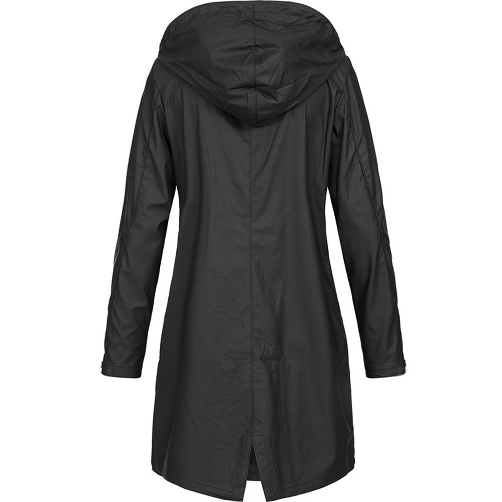 Waterproof Hooded Rain Jacket | Durable Design with Adjustable Fit 4