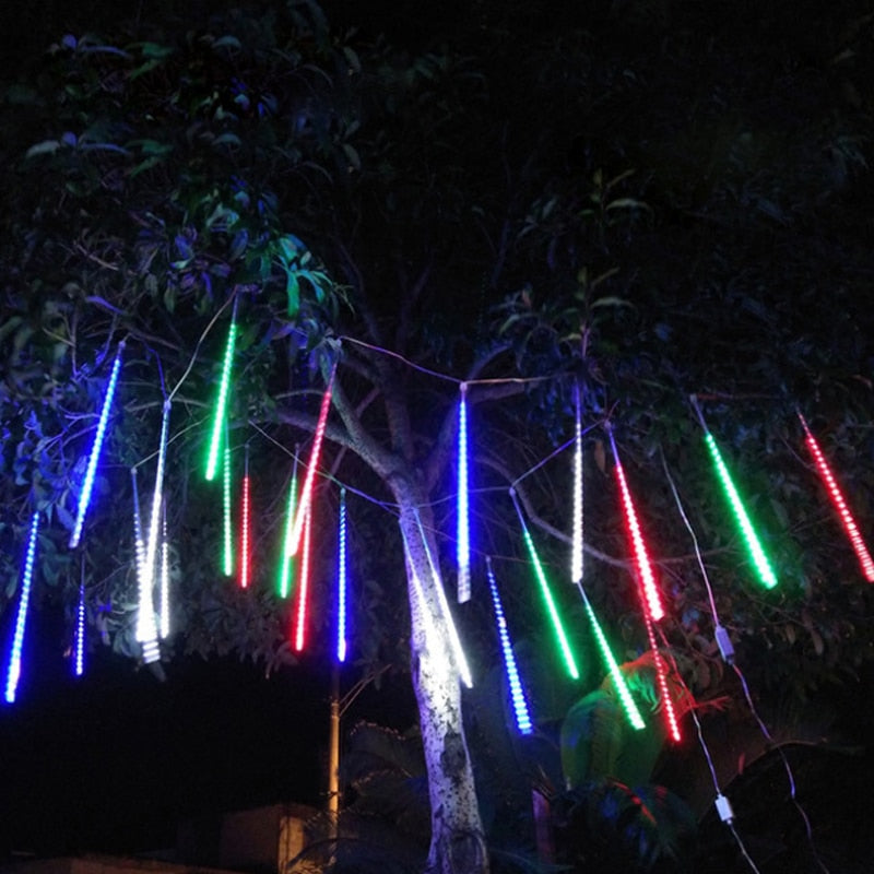 Waterproof LED Shooting Star Lights | Magical Meteor Effect for Outdoor Decor 8
