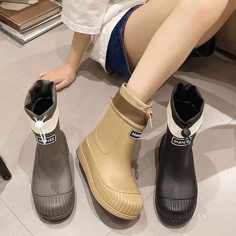 Waterproof Rain Boots Women | Comfortable Non-Slip Fit for Outdoor Activities 2