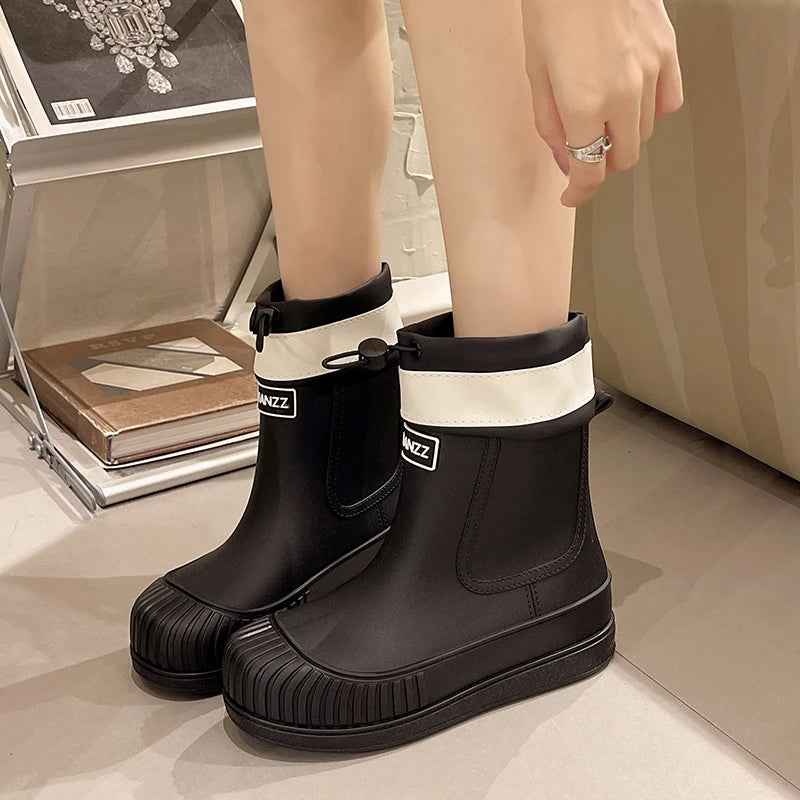 Waterproof Rain Boots Women | Comfortable Non-Slip Fit for Outdoor Activities 3