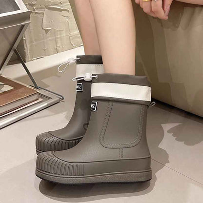 Waterproof Rain Boots Women | Comfortable Non-Slip Fit for Outdoor Activities 4