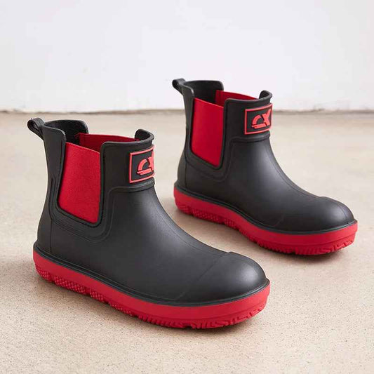 Waterproof Rain Boots Women | Durable Rubber Medium-Cylinder Design 0
