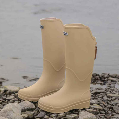 Waterproof Rain Boots Women | High-Cylinder Design for Stability 0