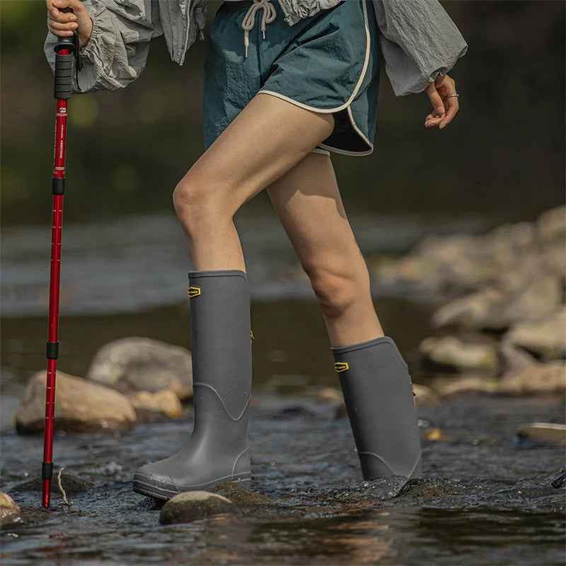 Waterproof Rain Boots Women | High-Cylinder Design for Stability 3