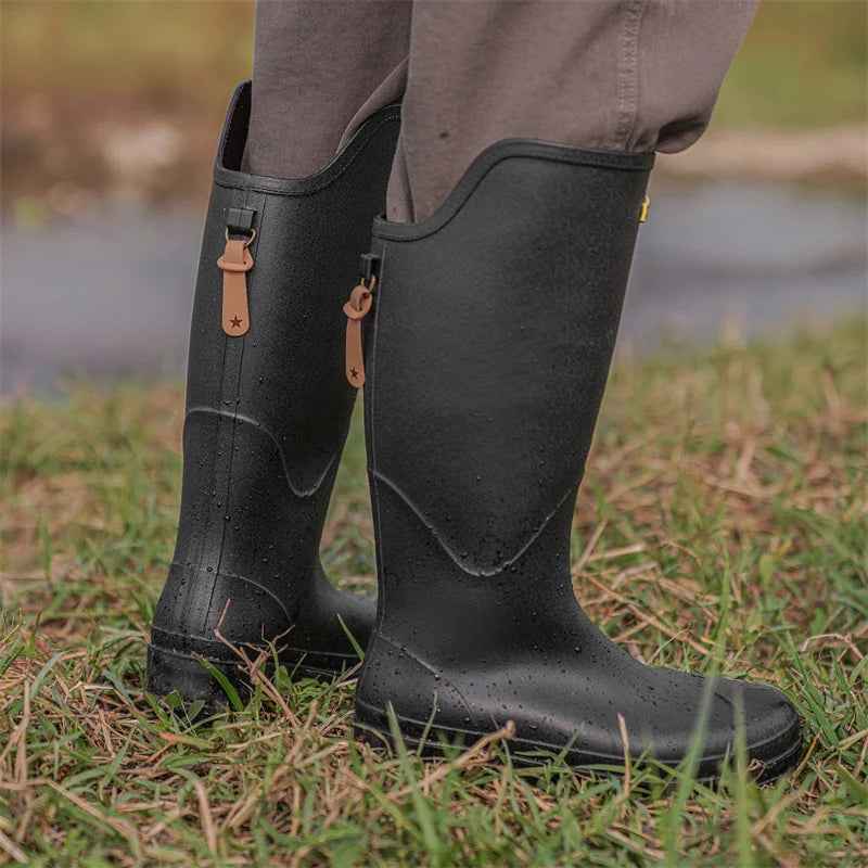 Waterproof Rain Boots Women | High-Cylinder Design for Stability 6