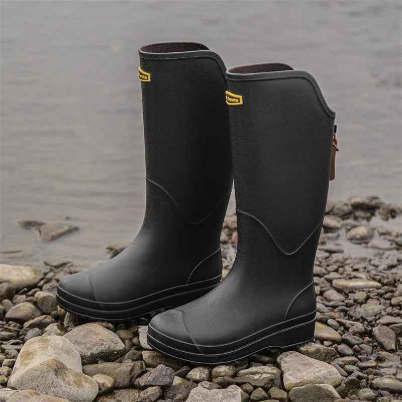 Waterproof Rain Boots Women | High-Cylinder Design for Stability 9