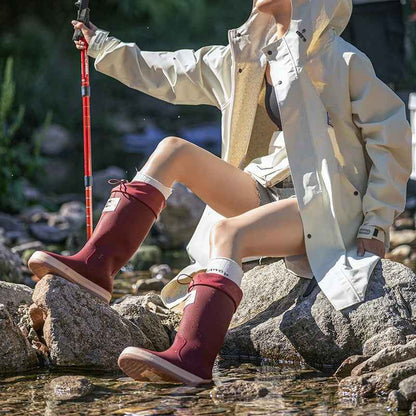 Waterproof Rain Boots Women | Lightweight Anti-Slip Rubber Design 3