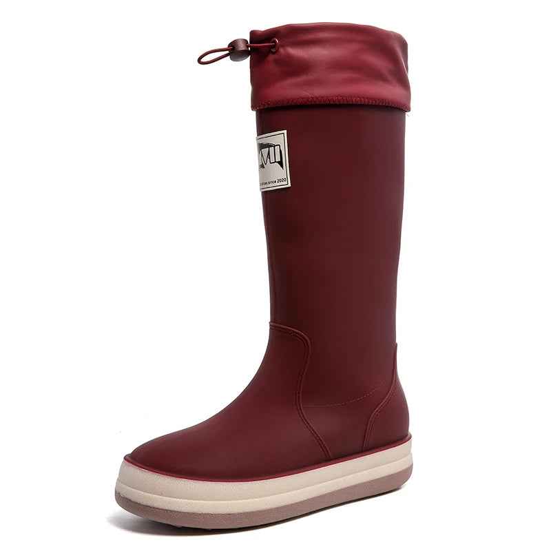 Waterproof Rain Boots Women | Lightweight Anti-Slip Rubber Design 9